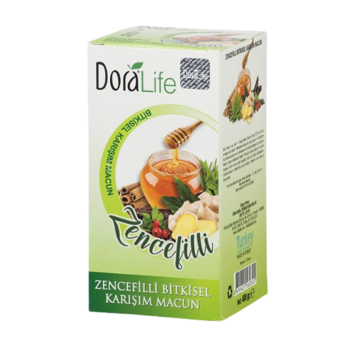 Doralife zencefilli bitkisel karisim macun 400g