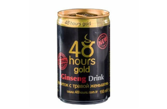 48 hours Gold - Ginseng Drink 100ml - No sugar